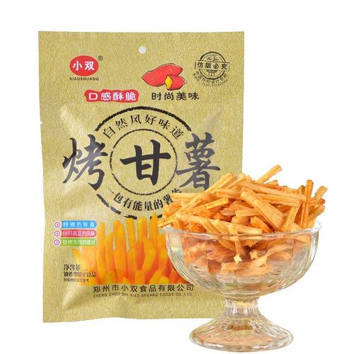小双烤甘薯鸡肉卷番茄味排骨酥香脆薯条8090儿时怀旧小卖部休闲 - 图0