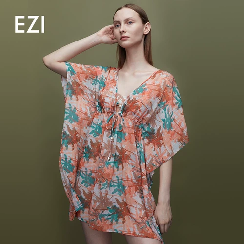 弈姿 Дизайнерский сексуальный элегантный купальник, V-образный вырез