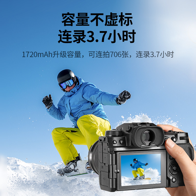 绿联DMW-BLK22相机电池适用松下DC-S5 S5K GH6 GH5M2 全画幅反单反数码微单LUMIX S5配件Panasonic充电器套装 - 图1