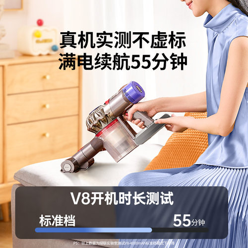 绿联适用dyson戴森吸尘器电池V8V7手持吸尘机V10大容量V6更换配件 - 图1