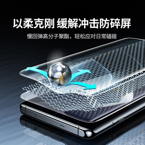 绿联适用一加Ace5钢化膜Ace6T手机膜一加15保护ace3V适用OPPOFindX9Pro钢化膜防爆FindX8贴膜Reno15/13高清膜 - 图3