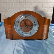 Shanghai Clock Factory Sanwu brand 555 old mechanical table clock all copper movement produced in July 1972 looks very new