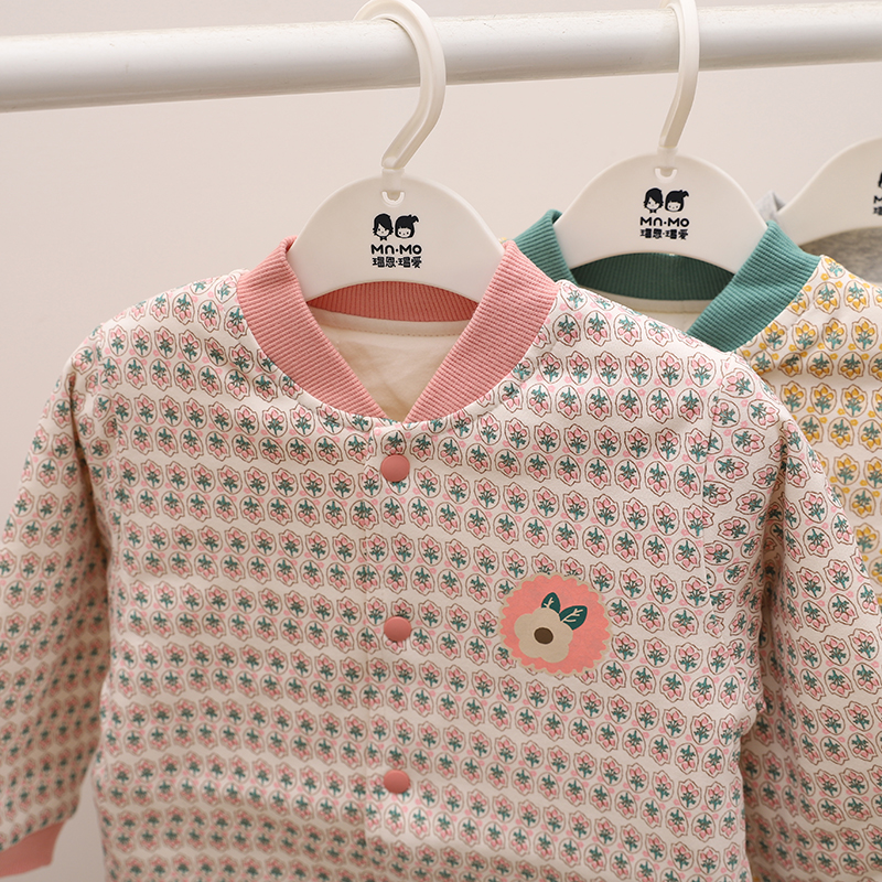 瑁恩瑁爱儿童棉服上衣小学生校服神器男女童外套宝宝冬季夹棉棉袄 - 图0