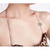 Нижнее белье, бретели, галстук-бабочка, бюстгалтер, надевается на плечо