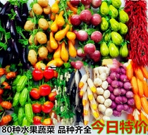 Emulation Vegetable Fruit String Pendant Hotel Kindergarten Casual Farm Decoration Northeast Style Fake Chili Corn Garlic