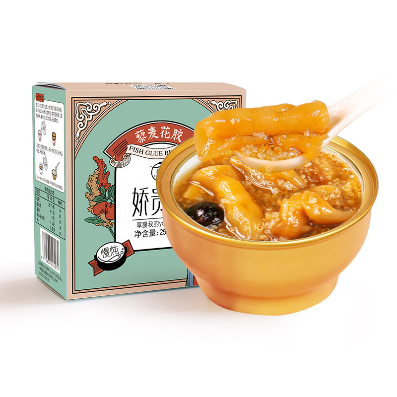 补胶代餐丨蔡府即食花胶250g*3粥 蔡府花胶/鱼胶