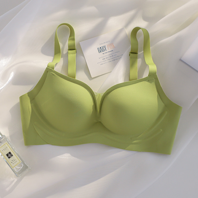 女夏小胸无痕无钢圈收副乳显大内衣 嫦香诗文胸