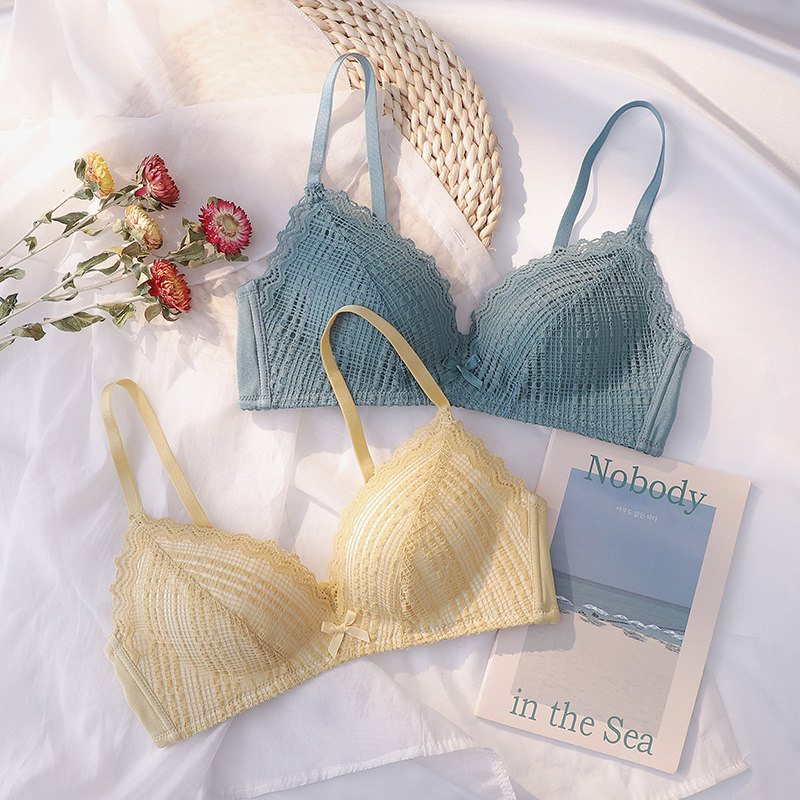 薄款大胸显小聚拢收副乳透气夏文胸 嫦香诗文胸