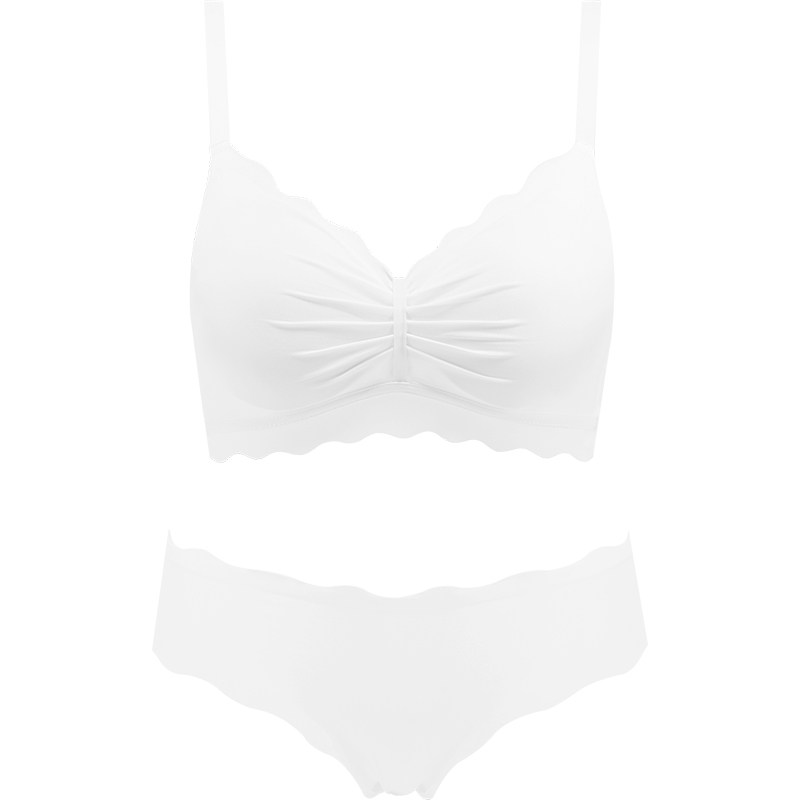 夏季无痕新款2021防下垂收副乳内衣 嫦香诗文胸