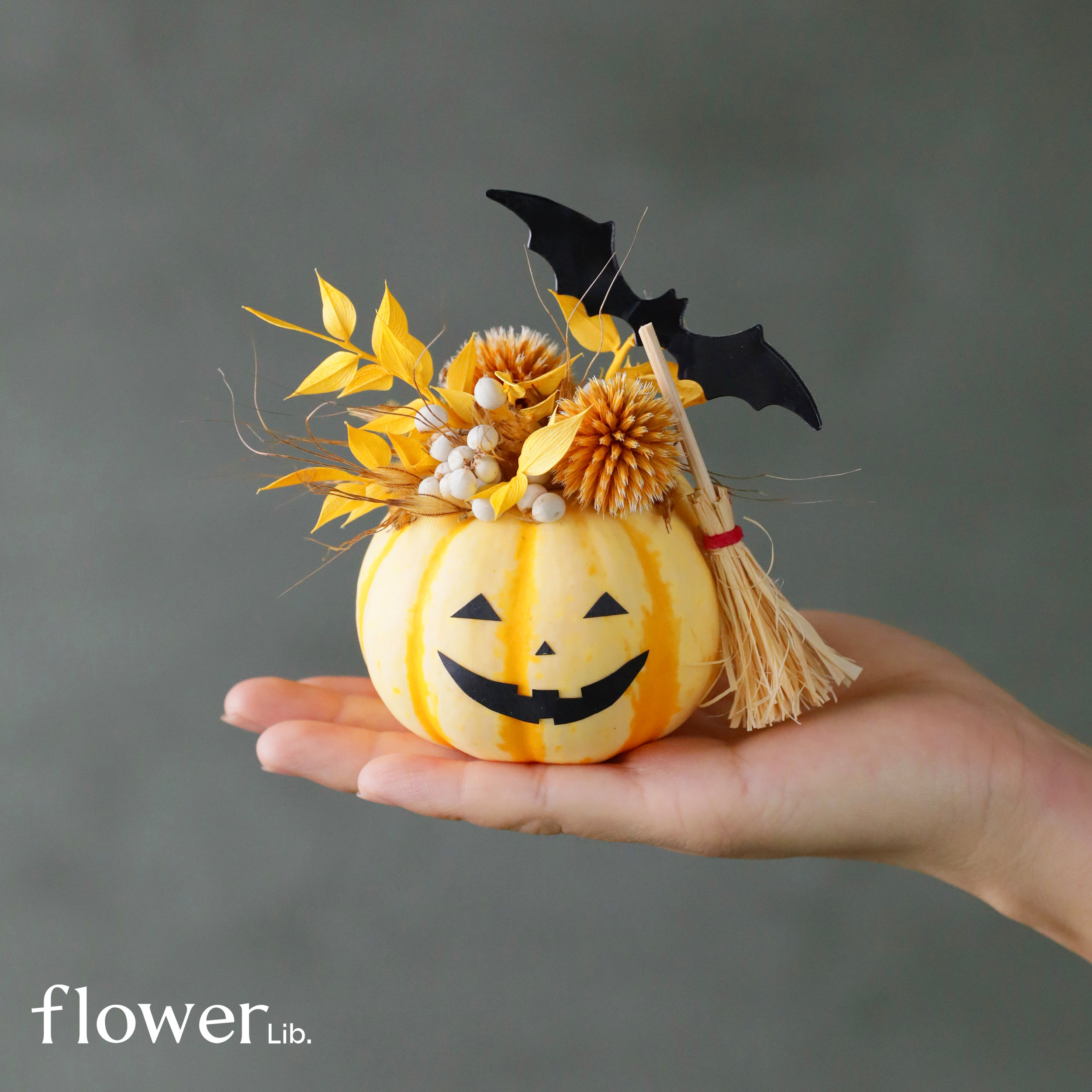 [南瓜派对]植物图书馆万圣节礼物南瓜摆件送朋友居家装饰