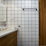 Северный маленький белый кирпичный кухонный настенный плитка 300x600 плитка для ванной комнаты решетчатая плит