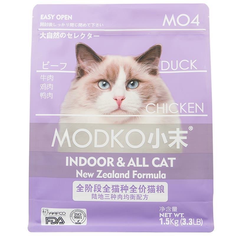 MODKO小末猫粮风干成猫幼三种肉六种鱼全价猫粮1.5kg/10kg,淘宝优惠券,粉丝福利购,淘宝优惠卷