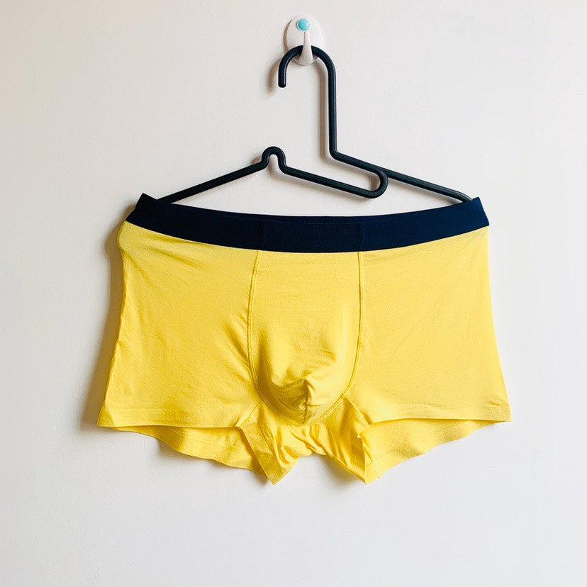 男士内裤无痕款60S级莫代尔面料轻柔舒适四角裤头精品男平角裤 - 图0