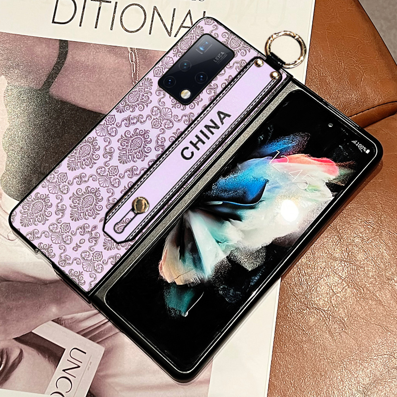 适用华为MateX6手机壳x3皮质XS2折叠屏荣耀Magicvs2保护套x2典藏版V2RSR外壳VPurse潮v3s腕带x5斜挎挂绳V5 - 图2