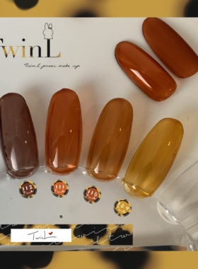 TwinL琥珀系列日系美甲胶