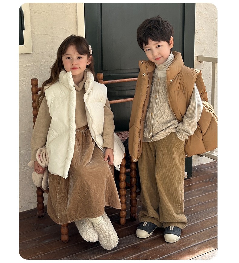 男童马甲秋冬季2024新款儿童羽绒马夹中大童装坎肩洋气外穿背心潮,淘宝优惠券,粉丝福利购,淘宝优惠卷