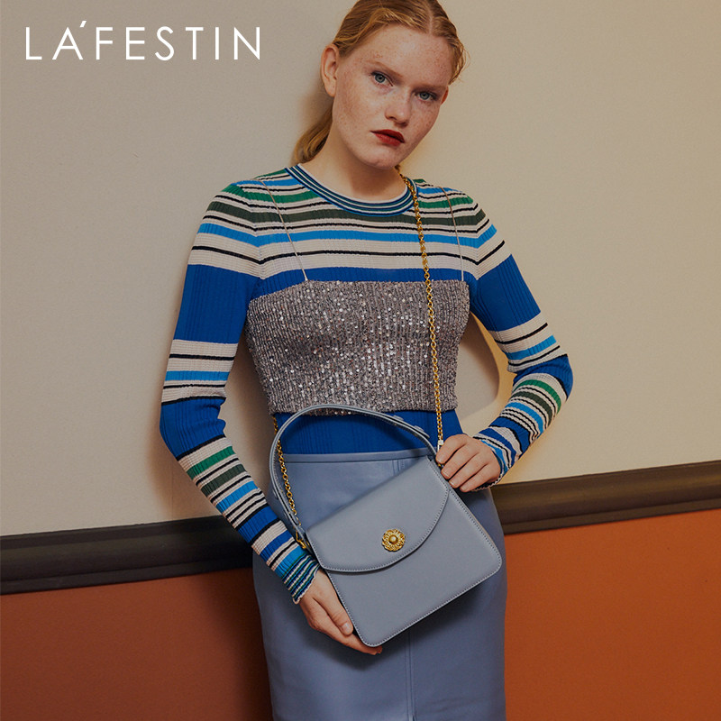 拉菲斯汀2021新款秋冬单肩斜挎包 拉菲斯汀女士包袋