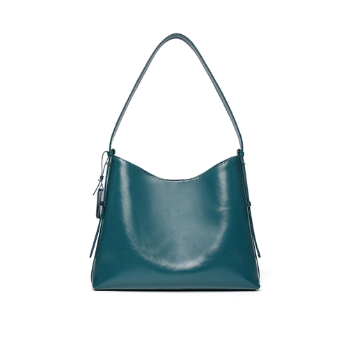 Вместительная и большая сумка на одно плечо, сумка через плечо, коллекция 2023, из натуральной кожи