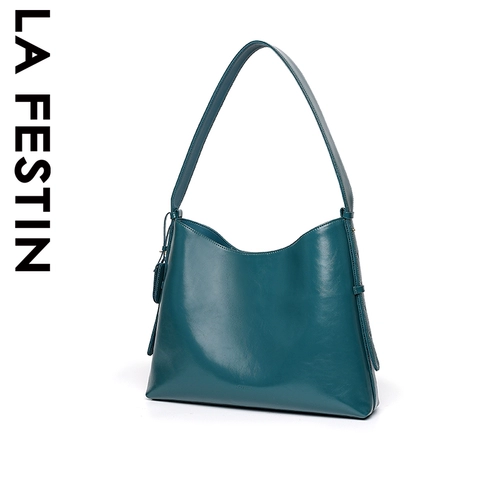 Вместительная и большая сумка на одно плечо, сумка через плечо, коллекция 2023, из натуральной кожи