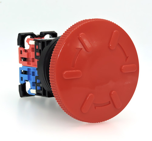 进口富士急停按钮开关AR30V1R-01R-11R一02R-22R旋转复位孔径30mm - 图3