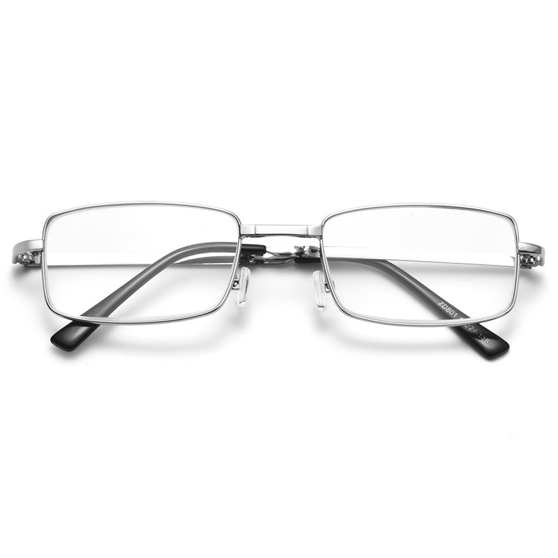 水晶男高清老人高档玻璃折叠老花镜 优奇眼镜老花镜