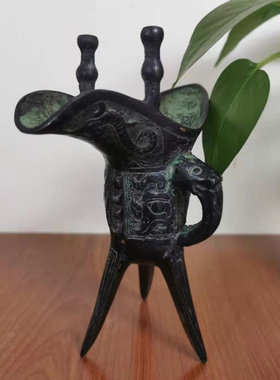 工艺书房客厅镇宅礼品仿古青铜器