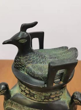 风水摆件镇宅客厅礼品仿古青铜器