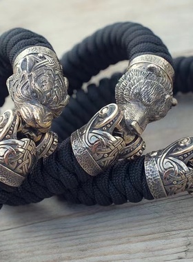 Rogue伞绳手工编织手环豪猪十二生肖EDC手绳男女犯太岁生日礼物