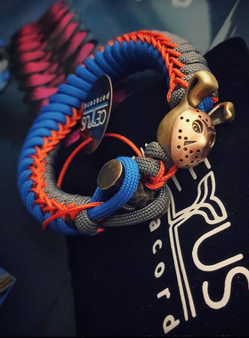 rogue伞绳编织兔子男友礼物手链