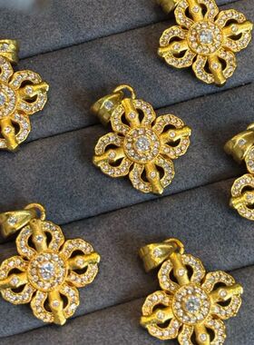 真金24电镀强保色小红书爆款古法