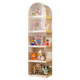 Vaulted house! Can be layered! Blind box figurine storage cabinet