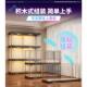 Racing model figures transparent display cabinet