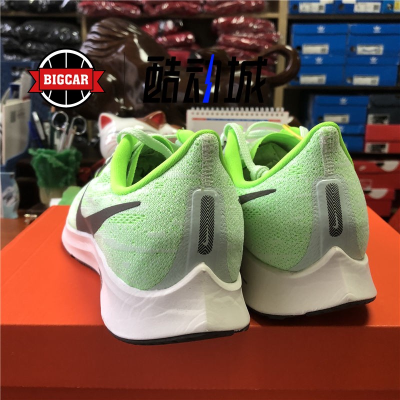 Nike Air Zoom Pegasus 36飞马白绿男女气垫跑鞋 AQ2203-002 003-图2