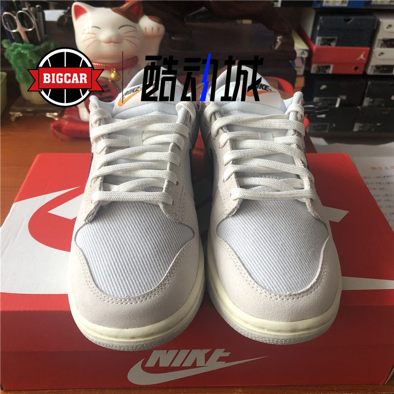 Nike Dunk Low 灰黑 复古休闲低帮板鞋 DO9776-001 - 图1