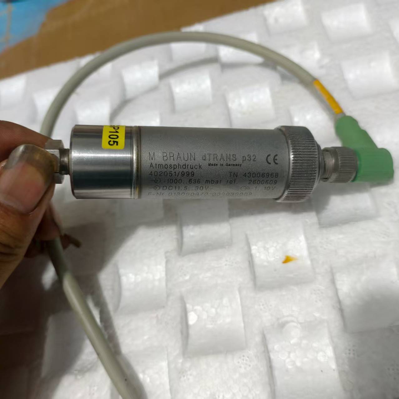 议价-德国MBRAUN dTRANS p32大气压传感器，型号40 - 图0