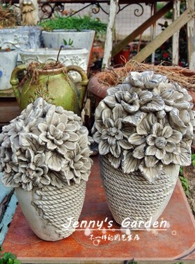 欧式风花朵布景橱窗样品摆件