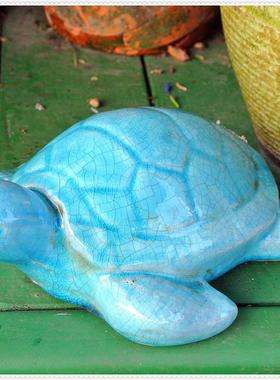 陶土庭院孤品摆件