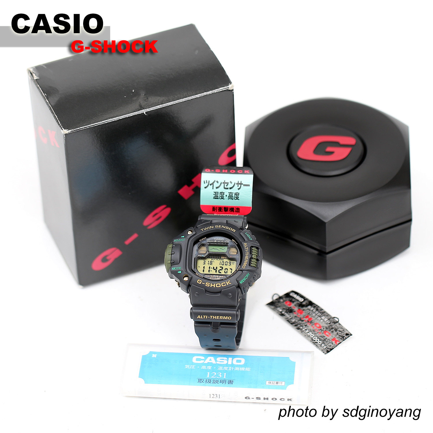 CASIO卡西欧G-SHOCK DW-6700J-3 初代G登山老款1994年全新结束