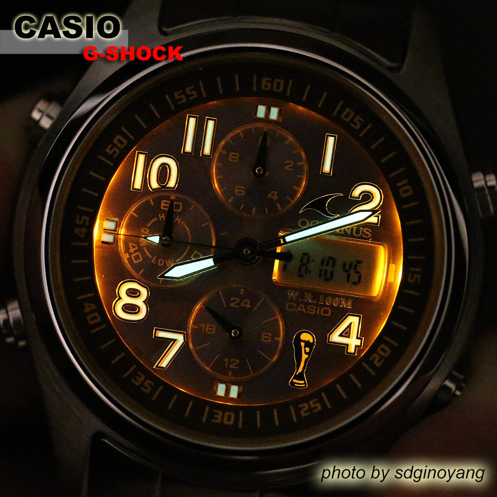 CASIO海神OCEANUS OCW-520WCE-1AVER 2006德国世界杯纪念全新结束