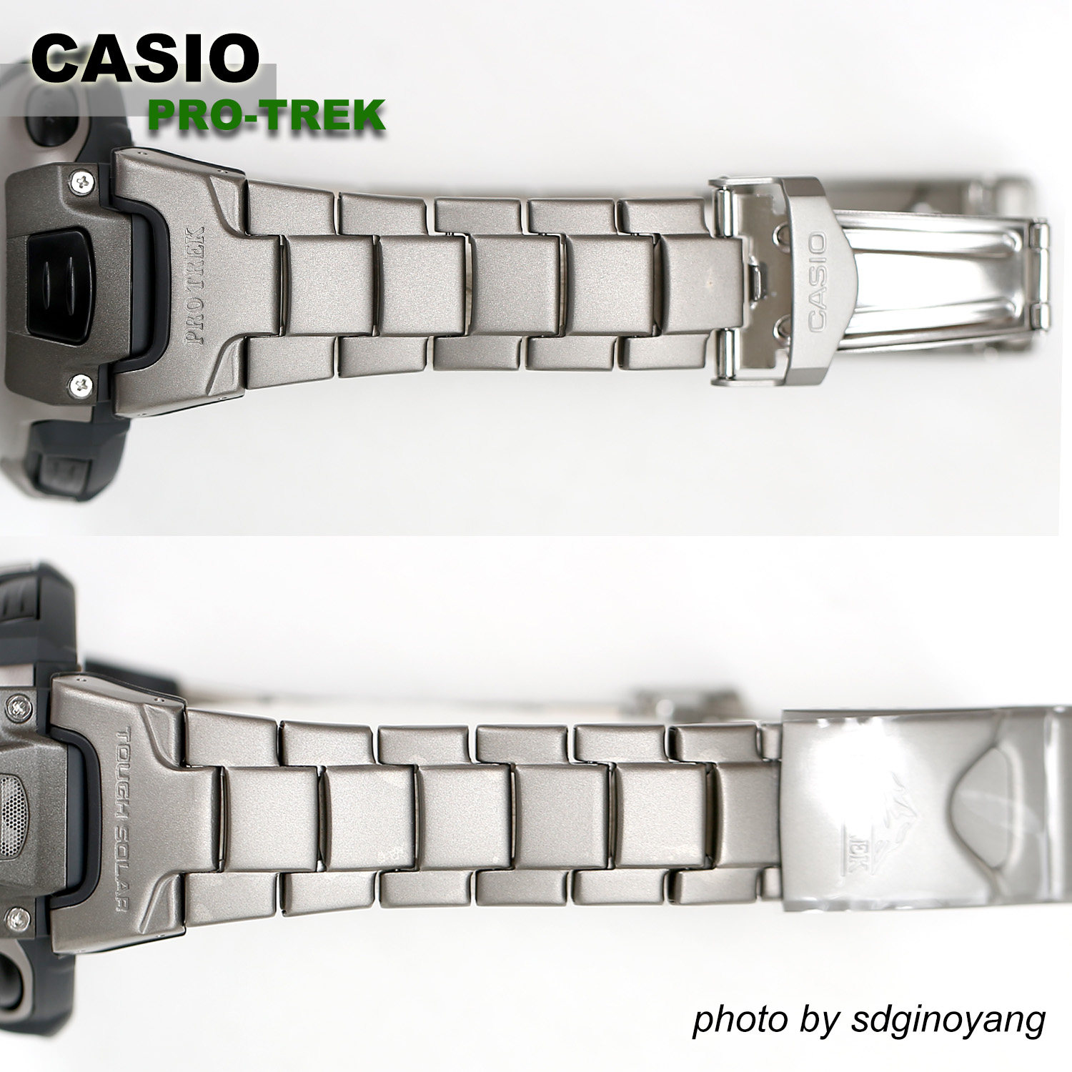 CASIO卡西欧PRO-TERK PRG-50TJ-7JR 初代太阳能钛登山全新结束
