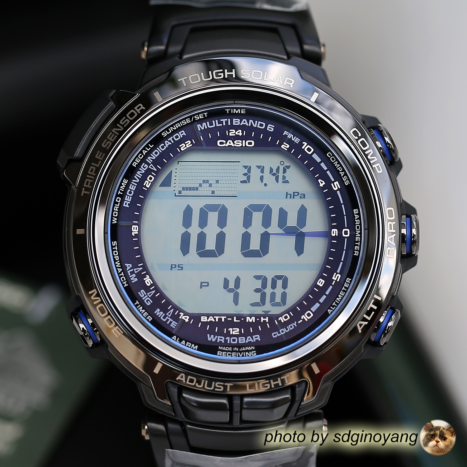 Casio PROTREK flagship mountaineering limited edition watch