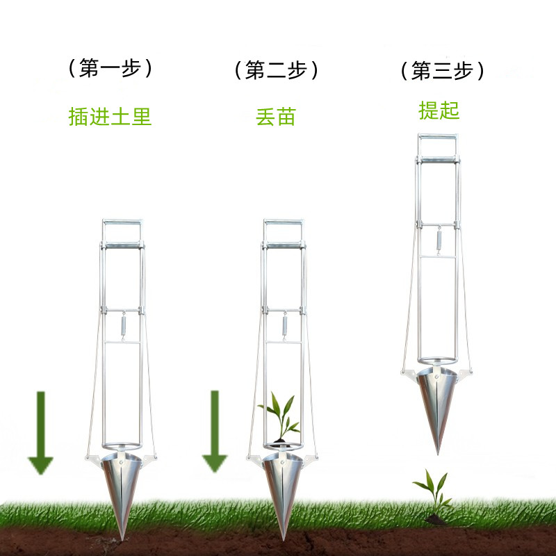 栽苗器农用工具鸭嘴播种土豆烟苗移苗器辣椒栽苗器移栽器种苗器 - 图3