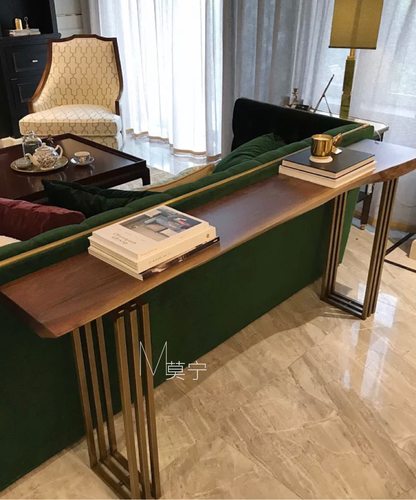 A072  简约直线条方形不锈钢桌脚  莫宁定制 - 图3