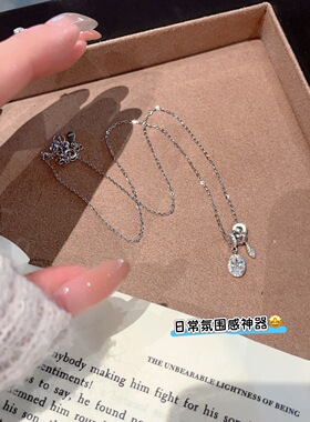 S925银新款水滴银项链约2.3克不褪色送礼盒礼袋顺丰包邮7