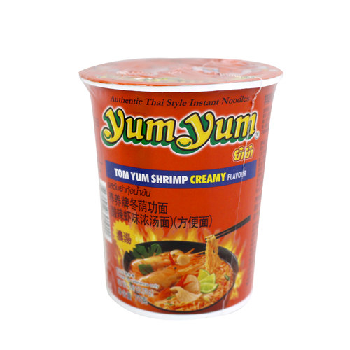 泰国进口养养牌yumyum冬阴功面多味桶装方便泡面杯面组合70g*2杯 - 图0