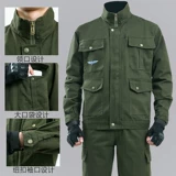 Износостойкий осенний хлопковый комбинезон, защита от ожогов