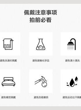 手链 【一把抓】6mm黄塔草莓手串原创设计感双圈手链招财