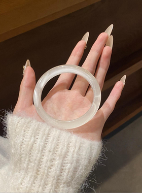 天然白月光手镯女款冰透玉髓手镯女款送礼物手镯女款送礼物她屿