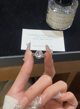 水沫小灯泡 S925纯银水沫倾城戒指简约轻奢可调节