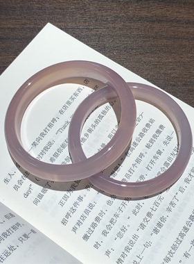 白月光玉手镯玉镯女款猫眼石琉璃玉髓感手饰新中式高冰